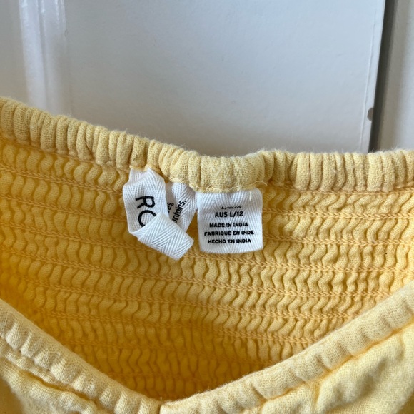 Yellow Roxy Top - Picture 4 of 4